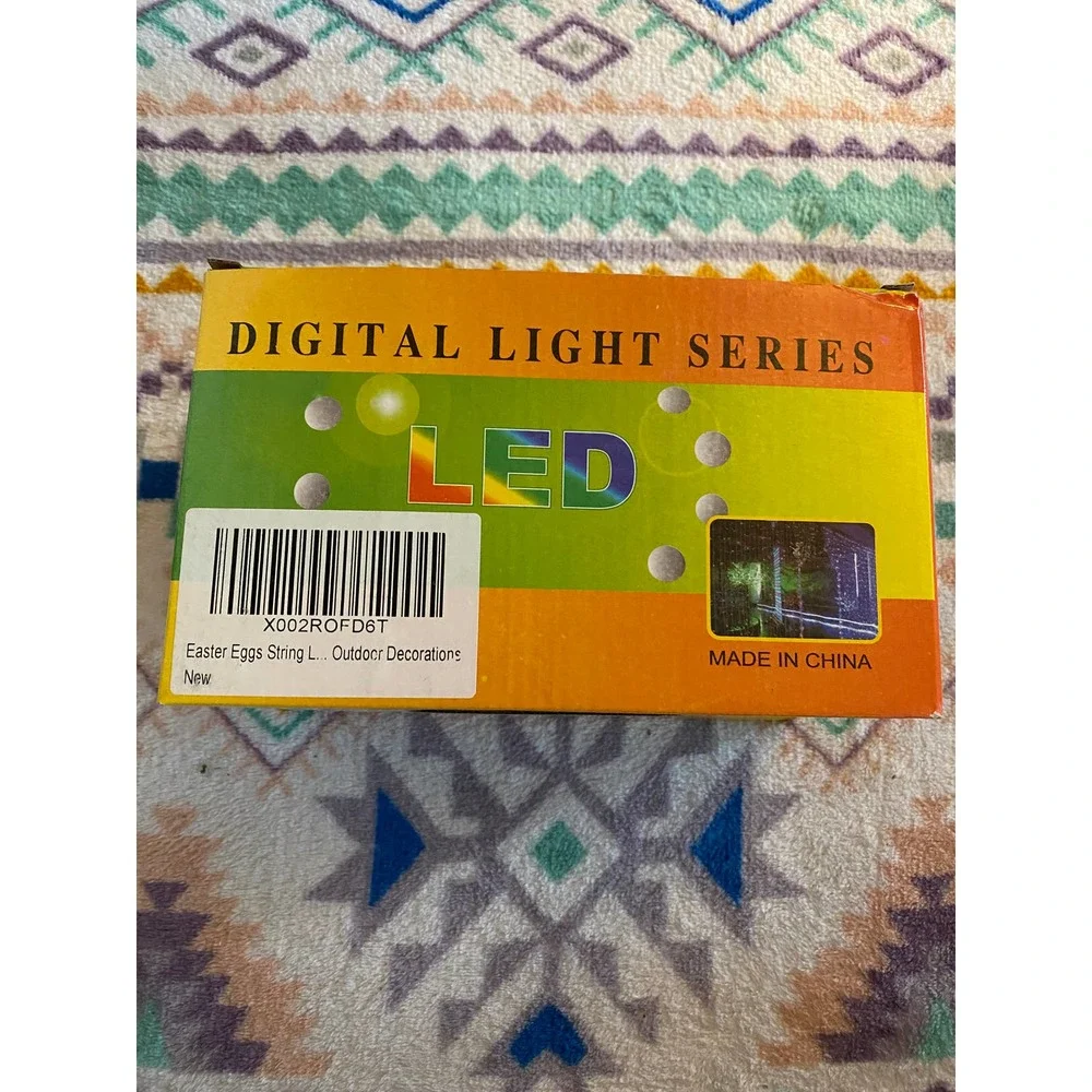 9.8 Ft 20LED Easter Decoration Lights